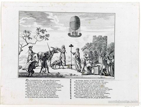 Dutch Political Satire on the Prince, Duke, and State of the Netherlands