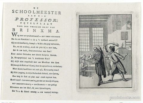 The Schoolmaster and the Professor: A Dutch Religious Satire