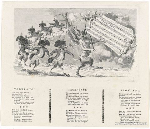 Keeshonden dansen op muziek van de Duivel (Dogs Dancing to Devil's Music)