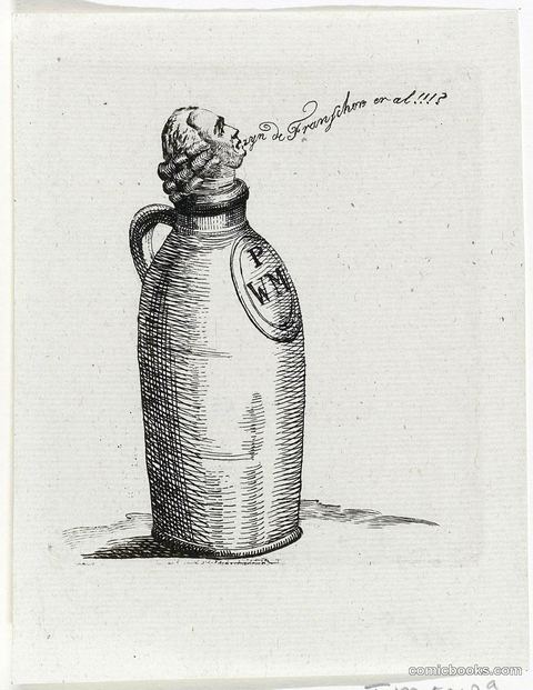 Spotprent op Pieter Witmond
