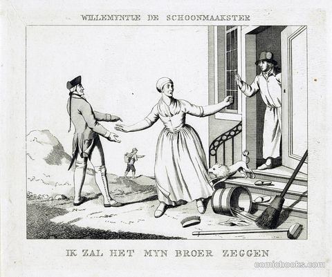 Wilhelminte de Schoonmaakster (Wilhelmina the Charwoman)