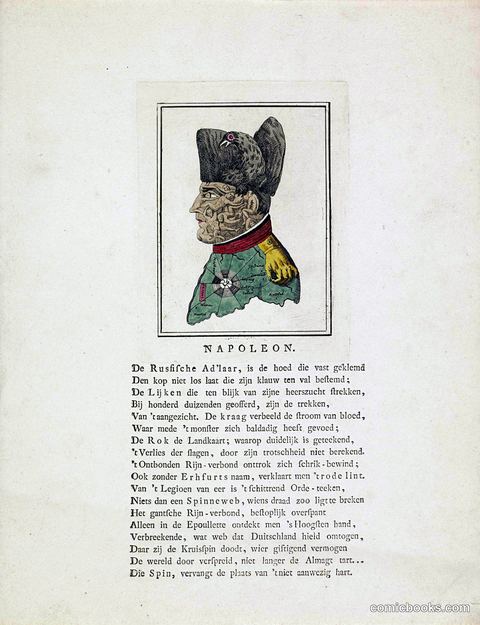 Spotprent op Napoleon