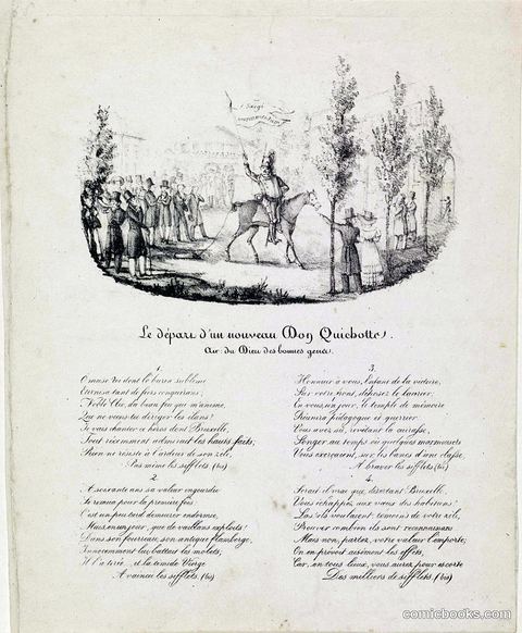 Le Départ d'un nouveau Don Quichotte