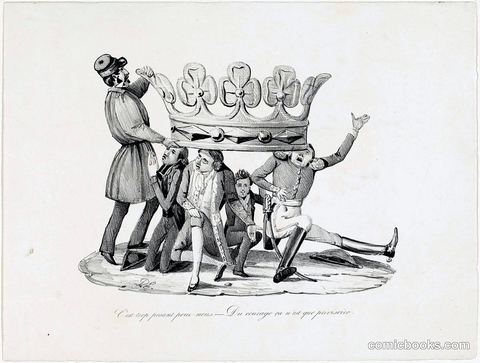 Carrying the Crown of Provisional Government