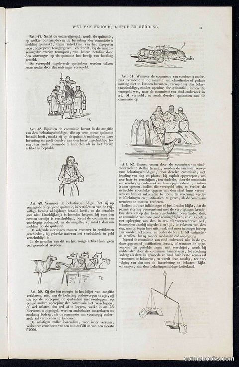 Satire on the 1844 Voluntary 3% Loan Campaign