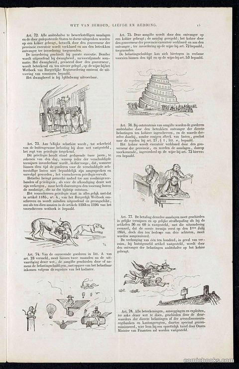 Satire on the 1844 Voluntary 3% Loan Campaign