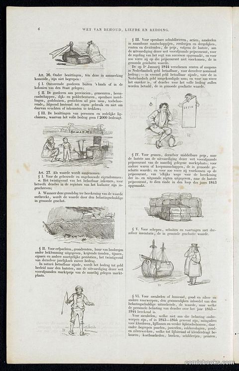 Satire on the 1844 Voluntary 3% State Loan