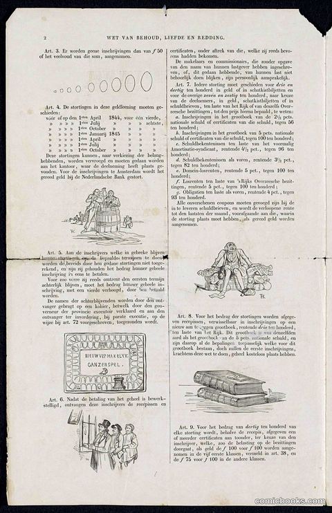Satire on the Voluntary 3% Loan Campaign of 1844