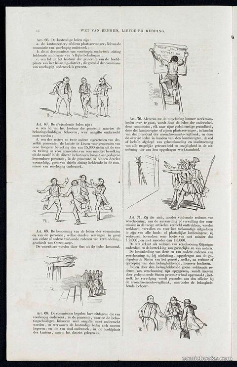 Satire on the Voluntary 3% Loan Campaign of 1844