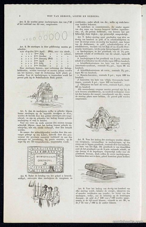 Satire on the Voluntary 3% Loan Campaign of 1844