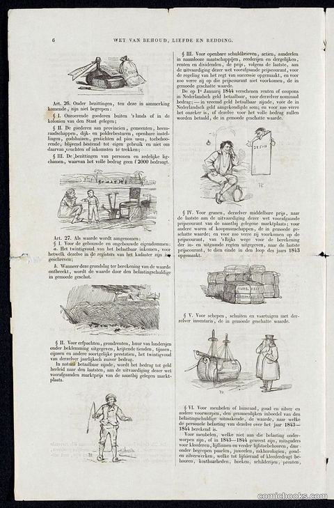 Satire on the Voluntary 3% Loan of 1844