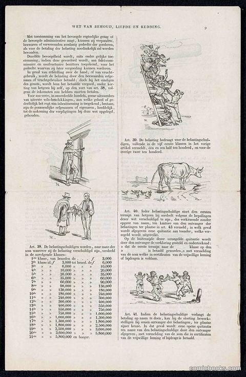 Satire on the Voluntary 3% Loan Campaign of 1844