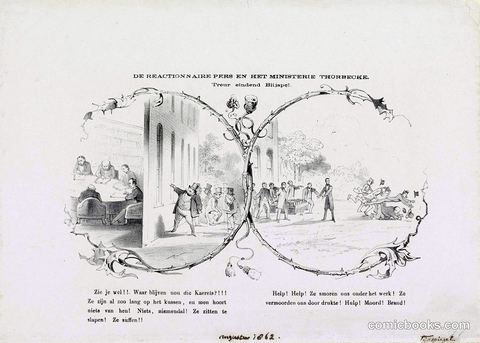 De Reactionnaire pers en het ministerie Thorbecke