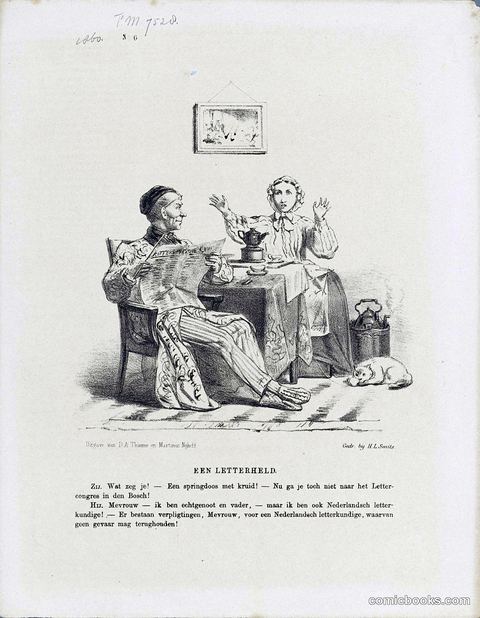 A Letter-Writer at the Literary Congress