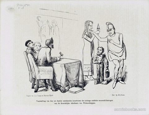 Presentation of Unknown Artworks to the Royal Academy of Sciences