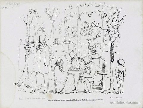 How in 1860 the summer cold was endured in the Netherlands