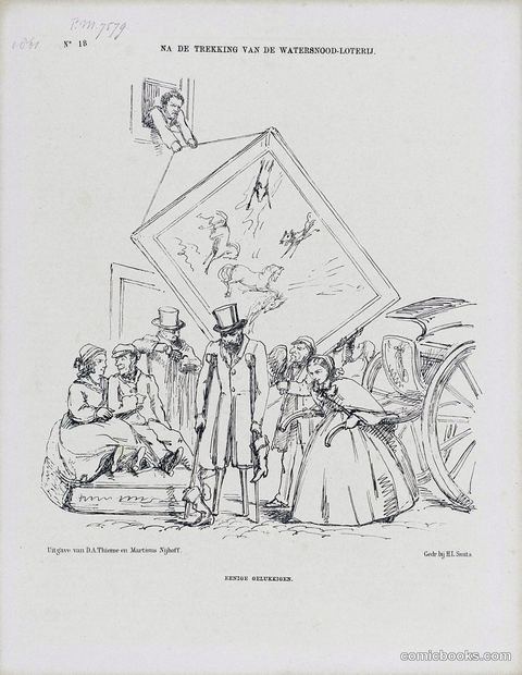 A Lottery in the Flood: Dutch Political Satire on the Watersnood Lottery