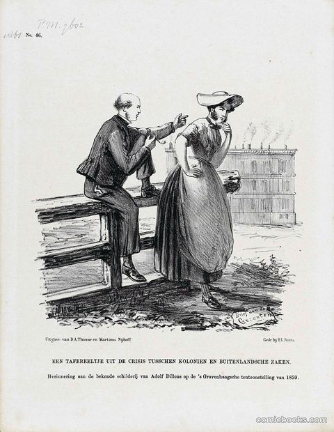 A Scene from the Crisis Between Colonial and Foreign Affairs Ministers