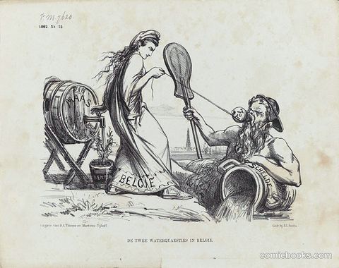 De Twee Waterquaesties in Belgie