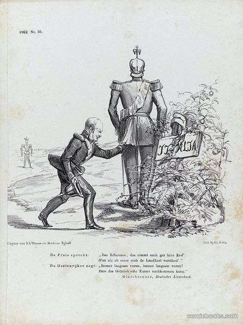 Italian Political Satire, 1862