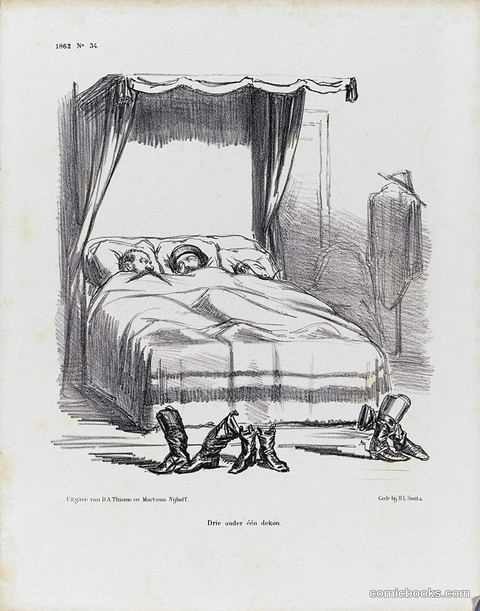 Drie onder één deken (Three Under One Blanket)