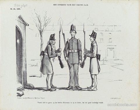 New Year's Guard Change, 1862–1863
