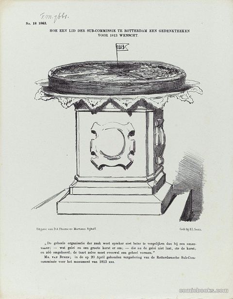 Monument to the 1813 Uprising: A Dutch Political Satire