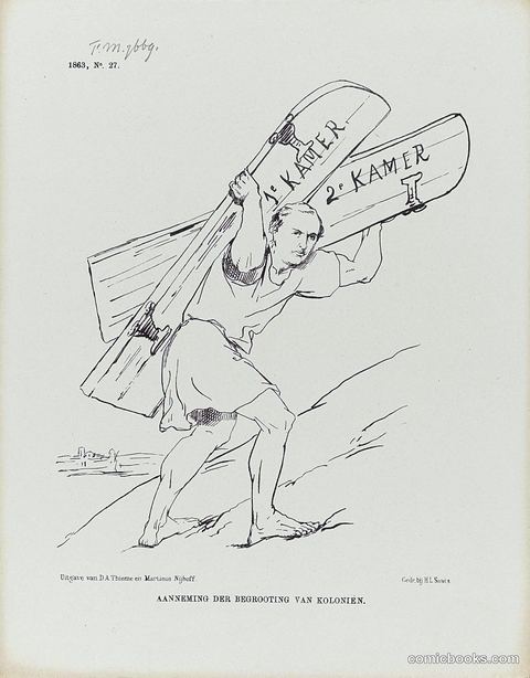 Aanneming der Begroting van Koloniën (Acceptance of the Colonial Budget)