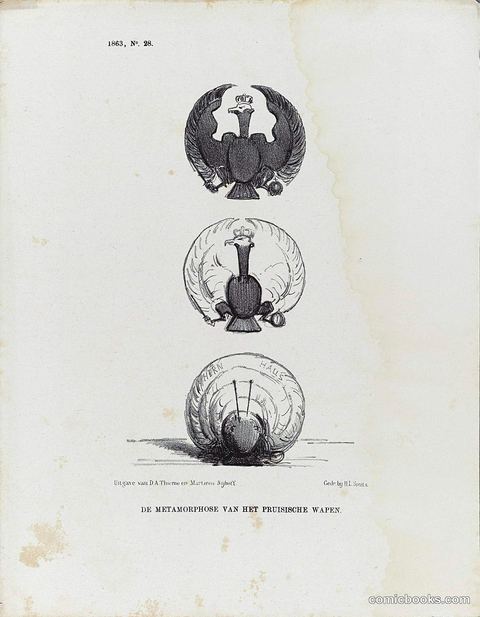 The Metamorphosis of the Prussian Wasp