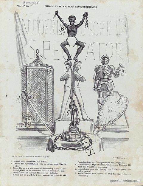 Dutch Political Satire on Colonial and Military Ambitions