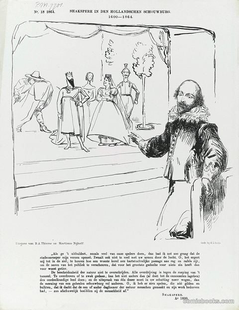 Shakespeare in the Dutch Theater, 1864