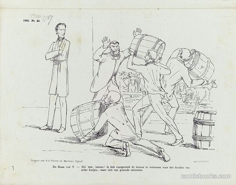 Uitgave van D.A Thieme en Mariinus Nijhoff: The Herds of N—