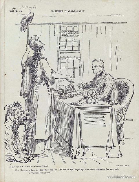 Political Satire on a Dutch Conservative Leader