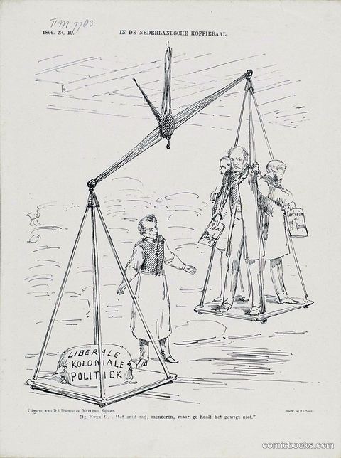 Liberal Colonial Politics (Spotprent op de liberale koloniale politiek)