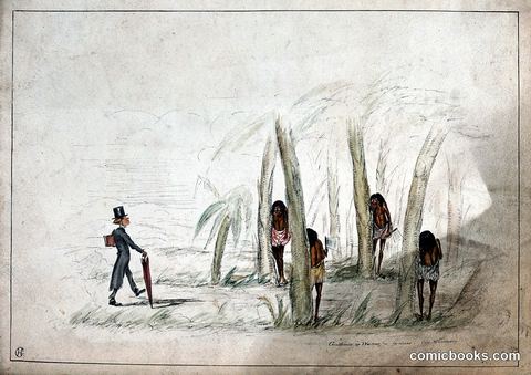 A Missionary Enters a Jungle Where Tribesmen Wait in Ambush