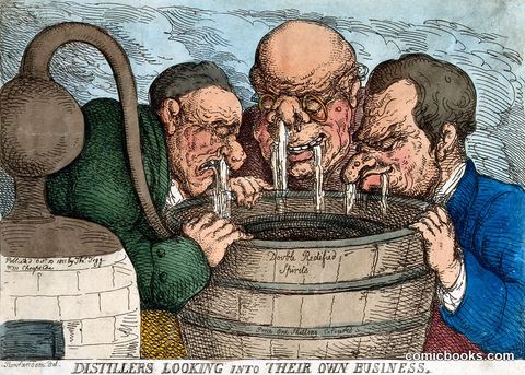 Distillers Looking into Their Own Business