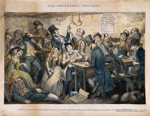 The Drunkard's Children, Plate II