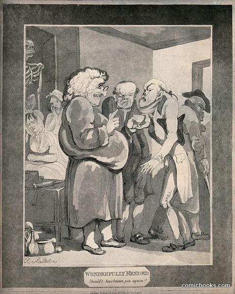 Patients Consulting an Obese Quack