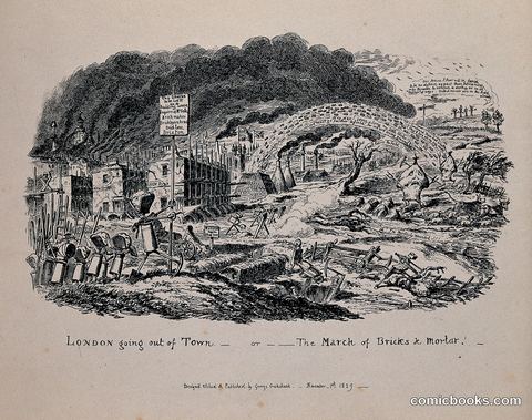 London going out of Town, or The March of Bricks & Mortar