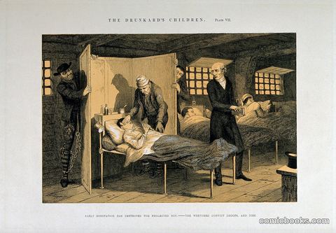 The Drunkard's Children, Plate VII