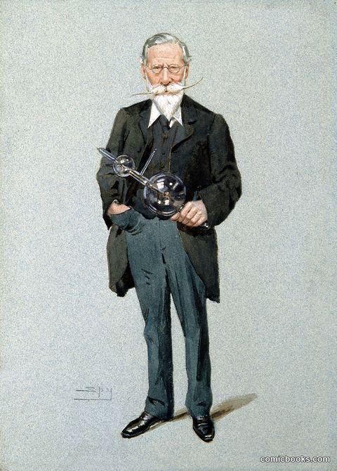 Portrait of Sir William Crookes