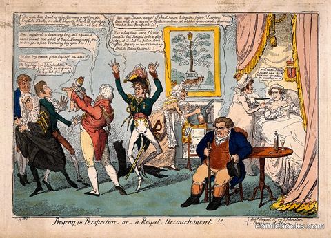 Progeny in Perspective, or a Royal Accouchement!!