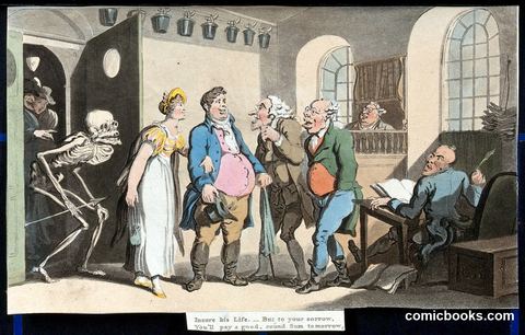 The Dance of Death: The Insurance Office