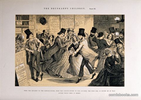 The Drunkard's Children, Plate III