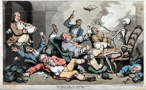 The Dance of Death: The Toastmaster