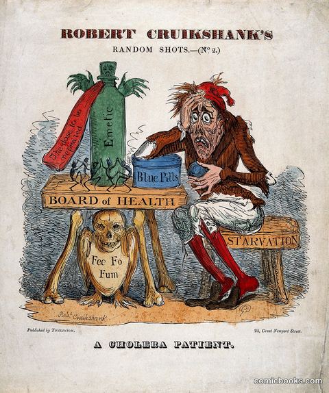 A Cholera Patient Experimenting with Remedies