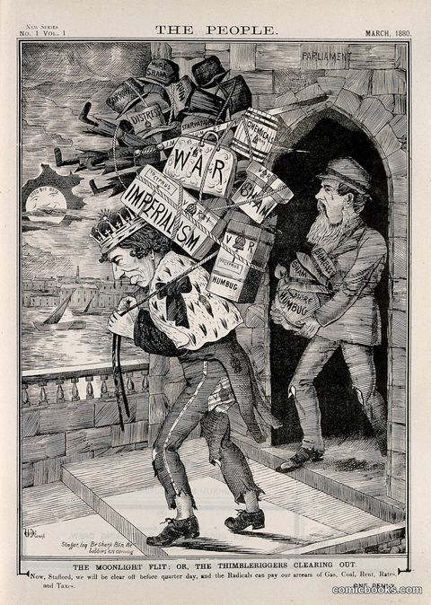 The Moonlight Flit; or, The Thimbleriggers Clearing Out