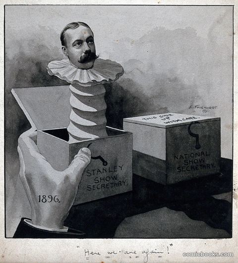 Lord Randolph Churchill as a Jack-In-The-Box