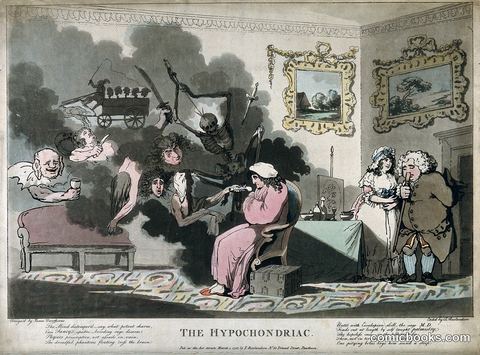 A Hypochondriac Surrounded by Doleful Spectres