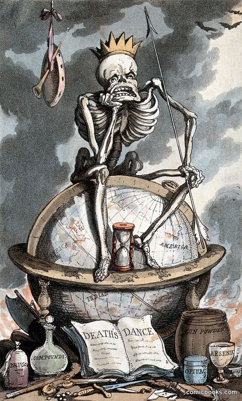 The Dance of Death: Frontispiece